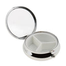 Portable Mini Travel Metal Pill Box Medicine Organizer Container Case Storage Random