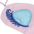Soft Crown Pattern Sleeping Eye Shade For Travel Home Office Headache Pain Relief Meditation Spa Pink