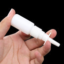 15ML Empty Plastic Nasal Fine Mist Spray Bottle Pump Sprayer with Cap-White