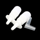 15ML Empty Plastic Nasal Fine Mist Spray Bottle Pump Sprayer with Cap-White