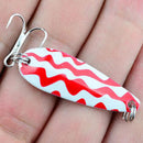 Alloy Sequins Lure Perch Bass Bait Treble Hooks Fishing Tackle