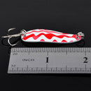 Alloy Sequins Lure Perch Bass Bait Treble Hooks Fishing Tackle