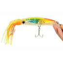 Squid Skirt Octopus Saltwater Fishing Lure Trolling Bait 24cm Length Yellow