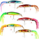 Squid Skirt Octopus Saltwater Fishing Lure Trolling Bait 24cm Length Yellow