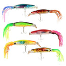Soft Squid Skirts Fishing Lures Lead Jig Head Fishing Lures Baits Swim