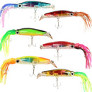 New Octopus Squid Skirt Fishing Bait Lure 24 X 3cm Large Bait - Green