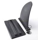 Black Tracking Integral Fin Skeg Watershed Board For Marine Boat Kayak Canoe