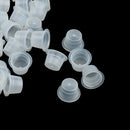 100Pcs Plastic Grommets Nipples Tattoo Machine Needles Supplies Transparent