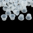 100Pcs Plastic Grommets Nipples Tattoo Machine Needles Supplies Transparent