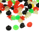 100PCS Colorful Tattoo Rubber Grommets Nipples for Tattoo Machine Needles