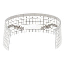 Plastic Eyebrow Stencil Shaper Ruler Measure Tool Makeup Reusable Black