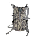 3L Capacity Adjustable Shoulder Strap Chest Belt Water Bladder Bag Hydration Backpack for Sports Hiking Camping Cycling ACU
