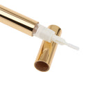 3ML Capacity Aluminium Empty Twist Pen Lip Gloss Case Eyelash Growth Oil Liquid Tube Travel Portable Container Gold