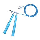 Adjustable Metal Handle Skipping Jump Rope Boxing Fitness Gym Jumping Exercise Fitness Sports Training Rope Blue
