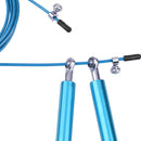 Adjustable Metal Handle Skipping Jump Rope Boxing Fitness Gym Jumping Exercise Fitness Sports Training Rope Blue