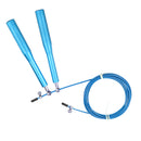 Adjustable Metal Handle Skipping Jump Rope Boxing Fitness Gym Jumping Exercise Fitness Sports Training Rope Blue