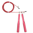 Adjustable Metal Handle Skipping Jump Rope Boxing Fitness Gym Jumping Exercise Fitness Sports Training Rope Wine Red