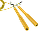 Adjustable Metal Handle Skipping Jump Rope Boxing Fitness Gym Jumping Exercise Fitness Sports Training Rope Gold