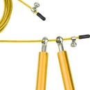 Adjustable Metal Handle Skipping Jump Rope Boxing Fitness Gym Jumping Exercise Fitness Sports Training Rope Gold