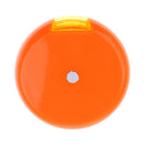 Portable Rotating 7Day Weekly Pill Case Travel Medicine Tablet Holder Orange