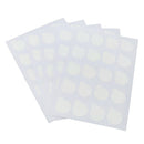 100Pcs Disposable Eyelash Glue Holder Pallet Eyelash Extension Glue Pads