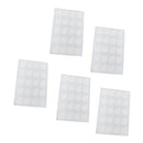 100Pcs Disposable Eyelash Glue Holder Pallet Eyelash Extension Glue Pads
