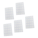 100Pcs Disposable Eyelash Glue Holder Pallet Eyelash Extension Glue Pads