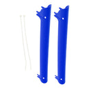 Soft Thickened Chain Stay Protector MTB Road Bike Bicycle Frame Guard Cover Cycling Gear - Blue