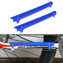 Soft Thickened Chain Stay Protector MTB Road Bike Bicycle Frame Guard Cover Cycling Gear - Blue