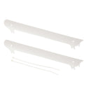 Rubber Bike Bicycle Chainstay Protectors Frame Chain Guard Nicks Scratches Preventor Black 220x22x25mm