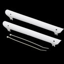 Rubber Bike Bicycle Chainstay Protectors Frame Chain Guard Nicks Scratches Preventor Black 220x22x25mm