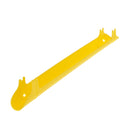 Rubber Bike Bicycle Chainstay Protectors Frame Chain Guard Nicks Scratches Preventor Yellow 220x22x25mm