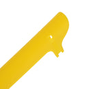 Rubber Bike Bicycle Chainstay Protectors Frame Chain Guard Nicks Scratches Preventor Yellow 220x22x25mm