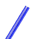 ABS Tube Bike Bicycle Crisscrossed Slot Structure Reflective Spokes PACK OF 12PCS Blue