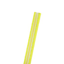 ABS Tube Bike Bicycle Crisscrossed Slot Structure Reflective Spokes PACK OF 12PCS Yellow