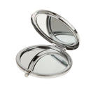 Portable Round Makeup Mirror Overall Viewing Detail Makeup Travel Accessory Beauty Supplies Cosmetic Tool Black