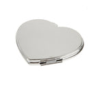 Heart Travel Office Compact Pocket Handbag Mirror Make up Cosmetic Mirror