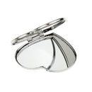 Heart Travel Office Compact Pocket Handbag Mirror Make up Cosmetic Mirror