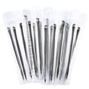 2 in 1 Double End Functional Makeup Eye Base Shadow Applicator Ultrafine Precise Eyeliner Cosmetic Brush