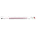 Double Ended Eye Shadow Lipline Brush Pink