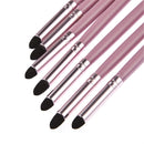 Double Ended Eye Shadow Lipline Brush Pink