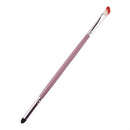Double Ended Eye Shadow Lipline Brush Pink