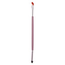 Double Ended Eye Shadow Lipline Brush Pink