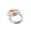 Stainless Steel High Tensile Strength Corrosion Resistance Fishing Lure Split Rings 0.03x0.16inch