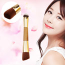 Double End Bamboo Make Up Brush Powder Concealer Blush Foundation Brush Makeup Tool