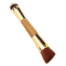 Double End Bamboo Make Up Brush Powder Concealer Blush Foundation Brush Makeup Tool