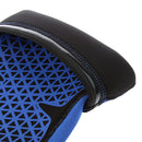 Sports Basketball Soccer Running Cycling Knee Support Protective Gear Soft Sweat Absorbing Sleeve Kneepad Brace -Blue M