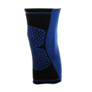 Sports Basketball Soccer Running Cycling Knee Support Protective Gear Soft Sweat Absorbing Sleeve Kneepad Brace -Blue M