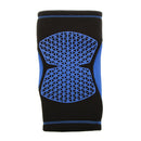 Sports Basketball Soccer Running Cycling Knee Support Protective Gear Soft Sweat Absorbing Sleeve Kneepad Brace -Blue M