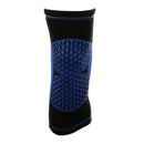 Sports Basketball Soccer Running Cycling Knee Support Protective Gear Soft Sweat Absorbing Sleeve Kneepad Brace -Blue M